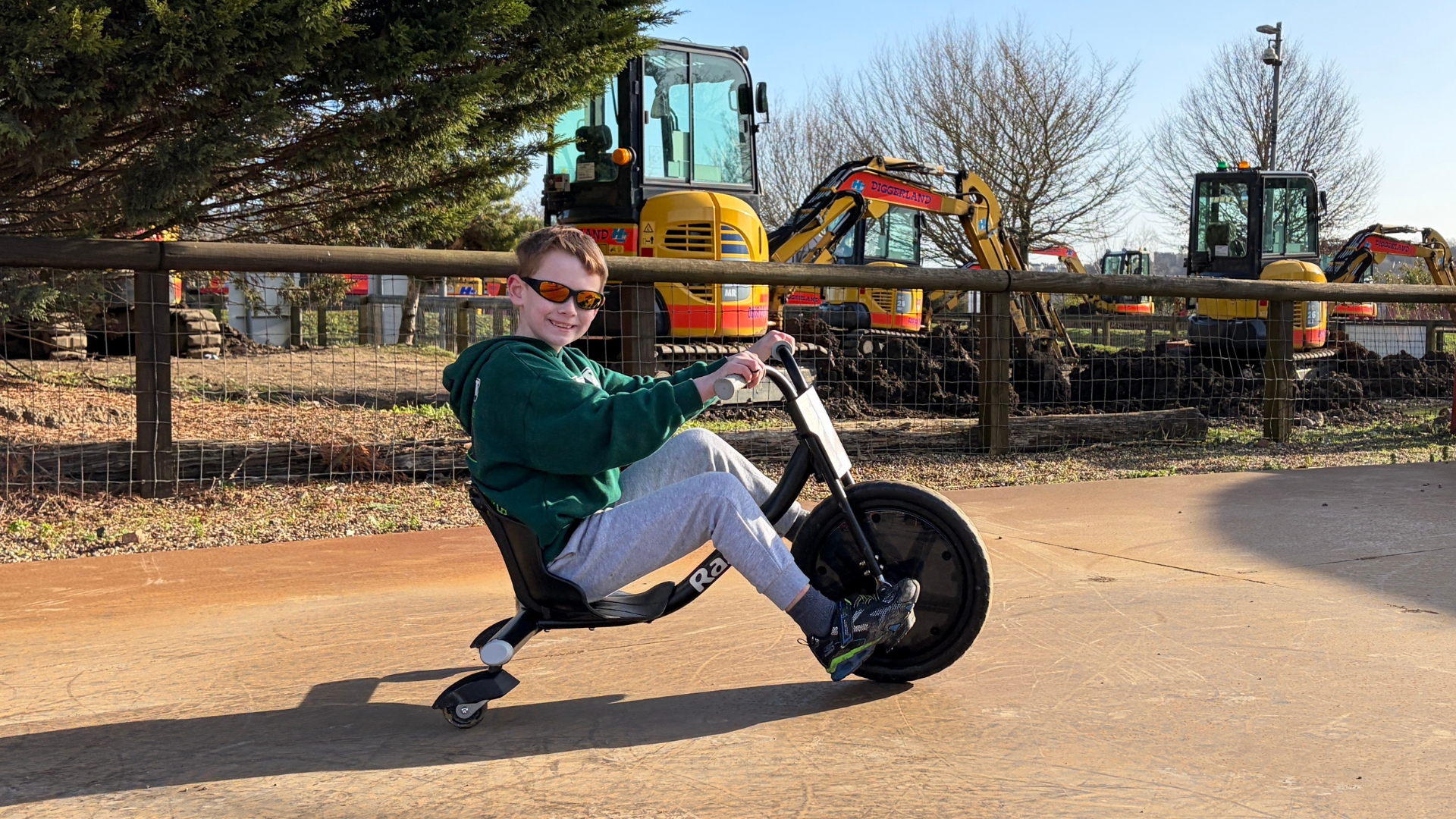 Crazy Trikes Razor Trikes at Diggerland Ride and Drive