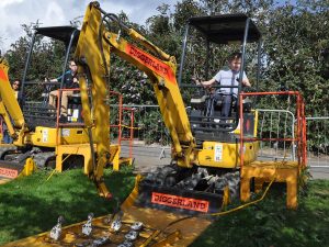 Skittles ride at Diggerland UK Theme Park