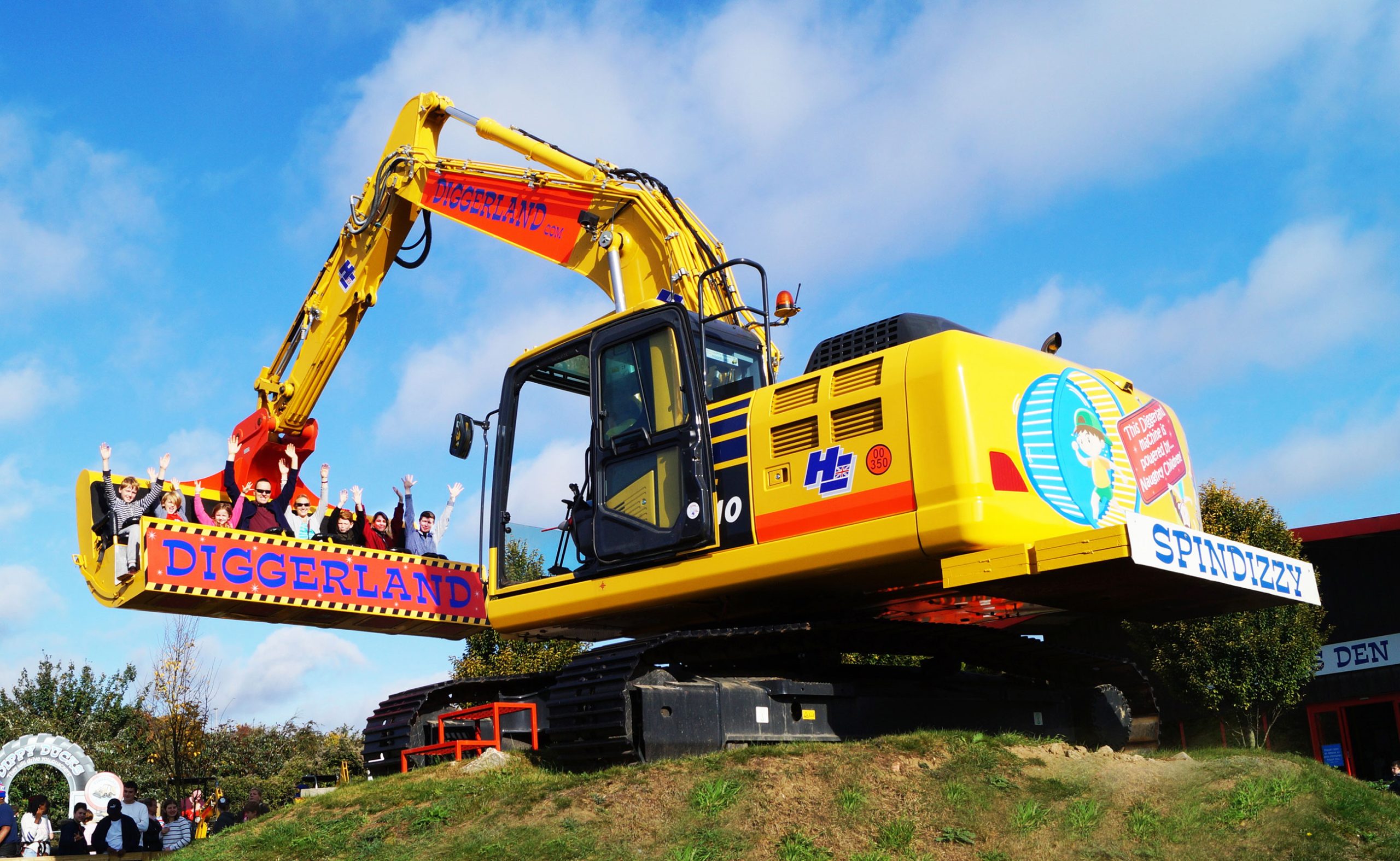 Spindizzy at Diggerland Theme Park